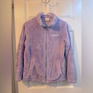 Girls Columbia fleece jacket